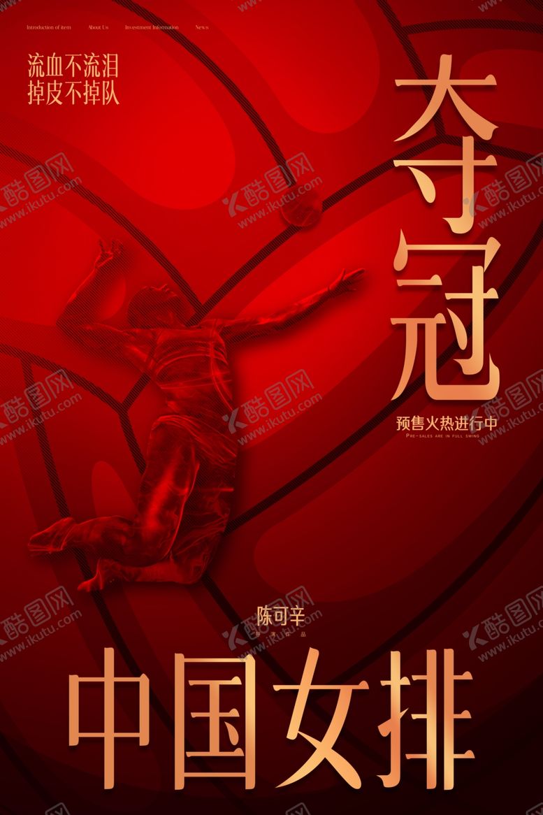 编号：30275210111641426390【酷图网】源文件下载-女排