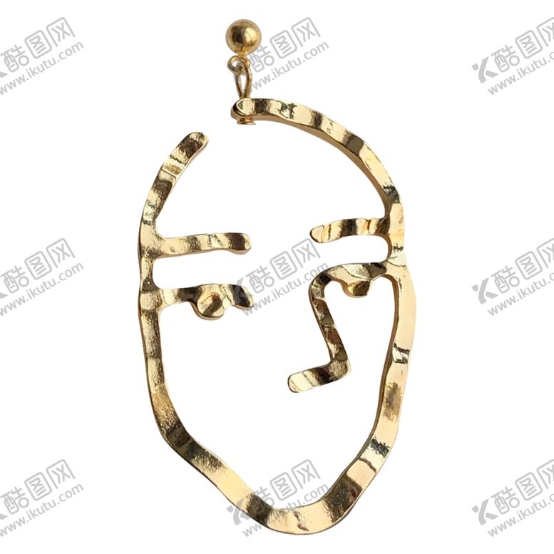 编号：49050309261515024189【酷图网】源文件下载-面孔耳钉