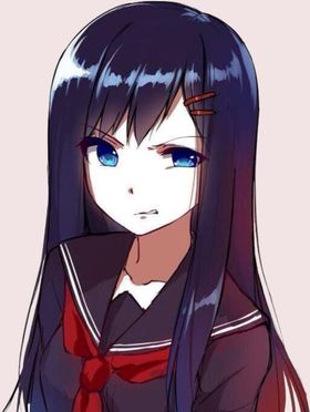 动漫二次元女孩卡通