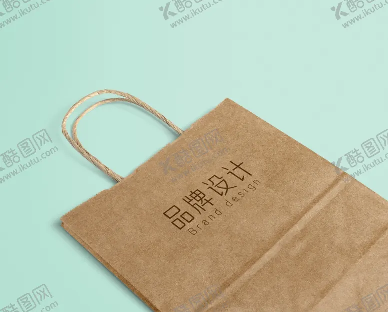 编号：10925502111445056393【酷图网】源文件下载-牛皮纸袋样机