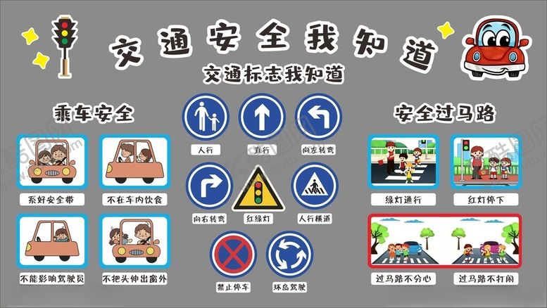 编号：87401904141406261743【酷图网】源文件下载-交通安全我知道