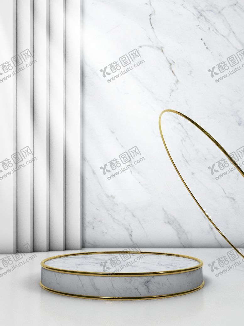 编号：09182309171131300362【酷图网】源文件下载-立体展台 C4D电商海报 台子