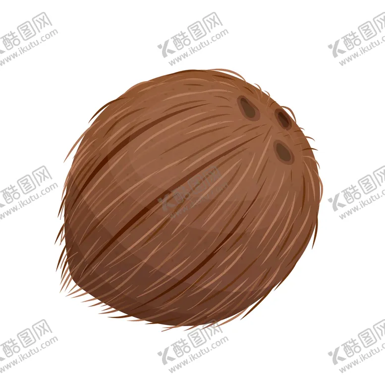 编号：23739201261649161027【酷图网】源文件下载-卡通椰子