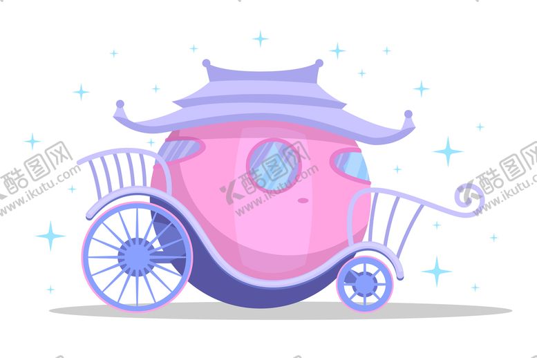 编号：48512710010310198594【酷图网】源文件下载-童话马车