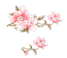 茶花标志logo