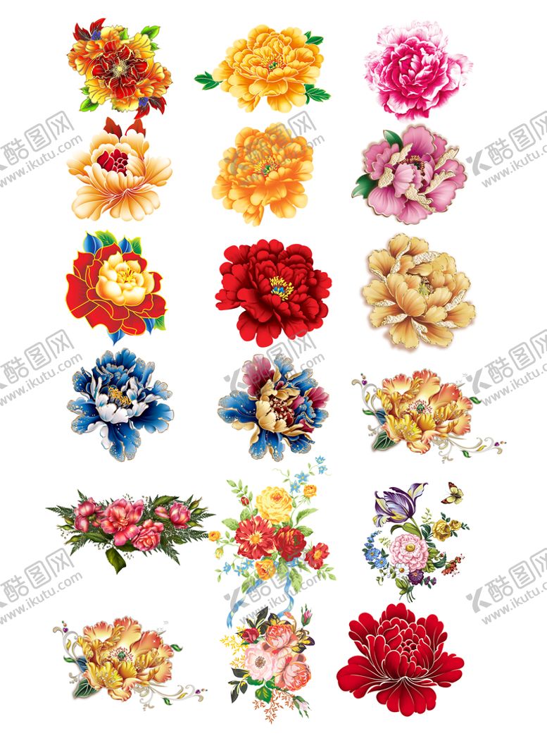 编号：32180210171618571283【酷图网】源文件下载-牡丹花
