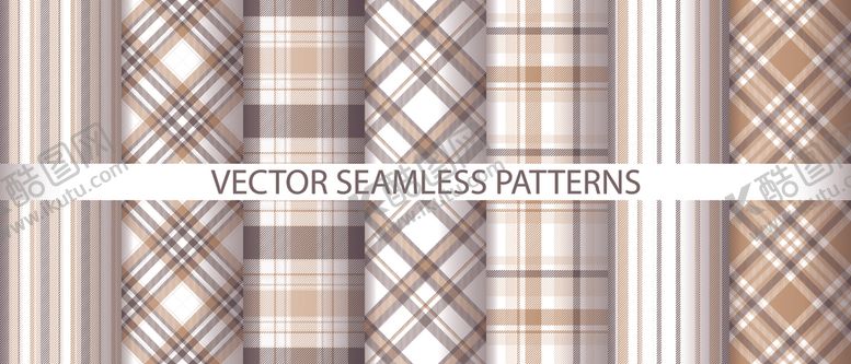 编号：34482809221835296656【酷图网】源文件下载-多款格子图案纹理素材