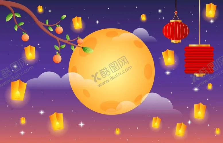 编号：25741610080946346354【酷图网】源文件下载-中秋节海报
