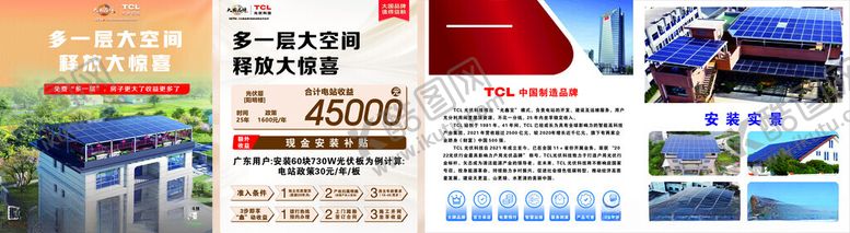 编号：83193811202304153298【酷图网】源文件下载-TCL光伏室内背景墙