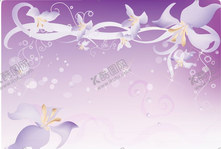 编号：80000809290825141350【酷图网】源文件下载-紫色百合罗兰