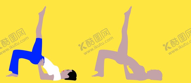 编号：24035810241122125077【酷图网】源文件下载-单腿桥式