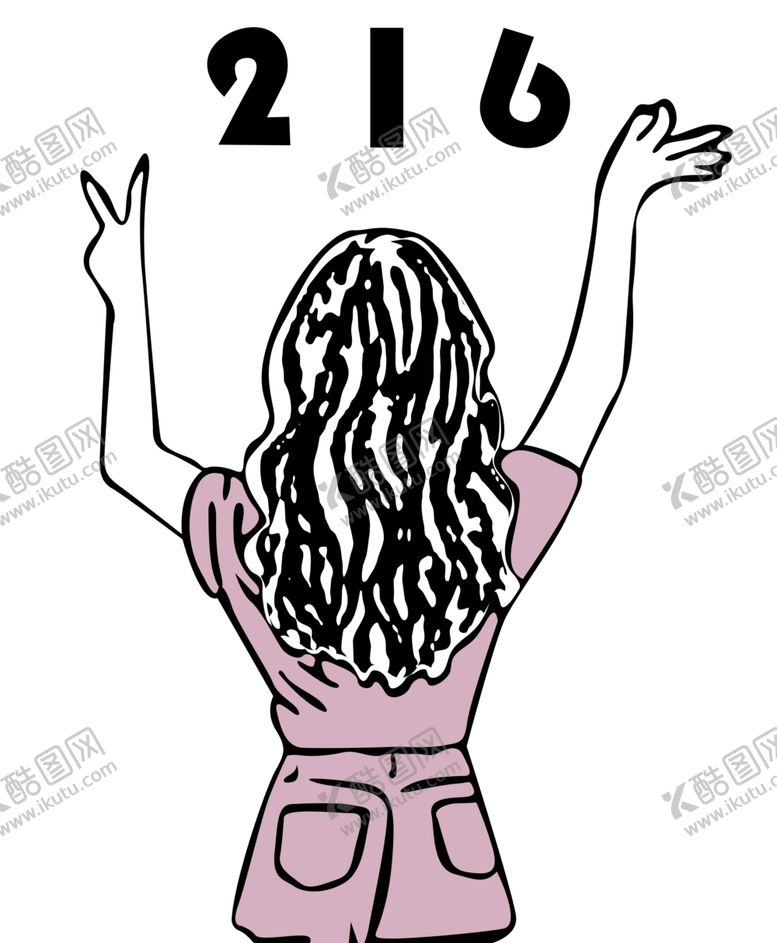 编号：37680509201228137452【酷图网】源文件下载-卡通漫画潮牌男女图案