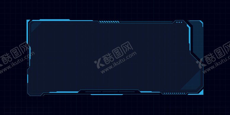 编号：68851901250857117162【酷图网】源文件下载-AI矢量科技元素边框