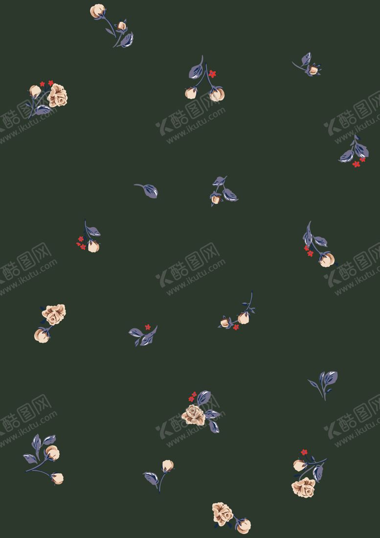 编号：32915810110518214093【酷图网】源文件下载-手绘小碎花