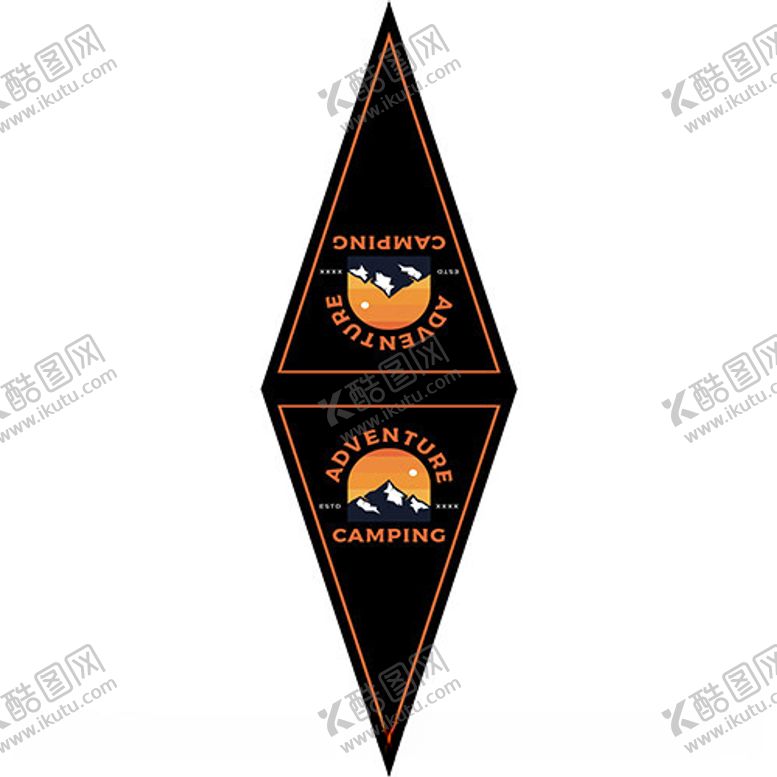 编号：74511612161035074985【酷图网】源文件下载-露营吊旗