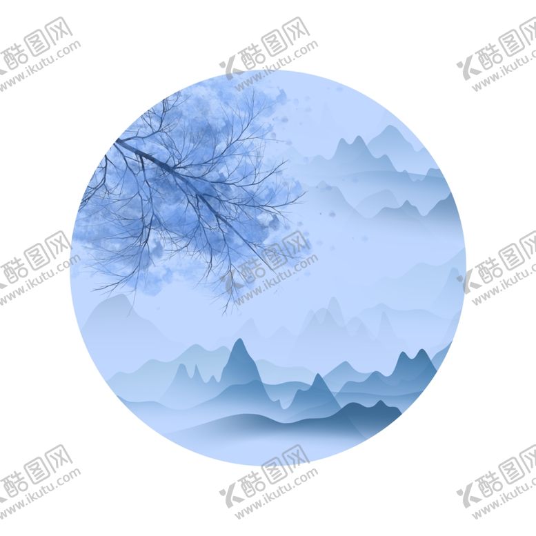 编号：80736609272155561941【酷图网】源文件下载-水墨山水