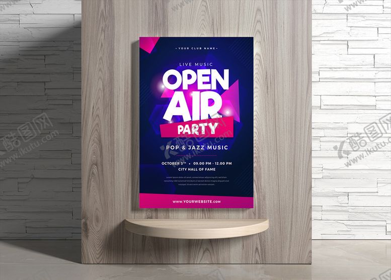 编号：64759009160123524473【酷图网】源文件下载-音乐海报