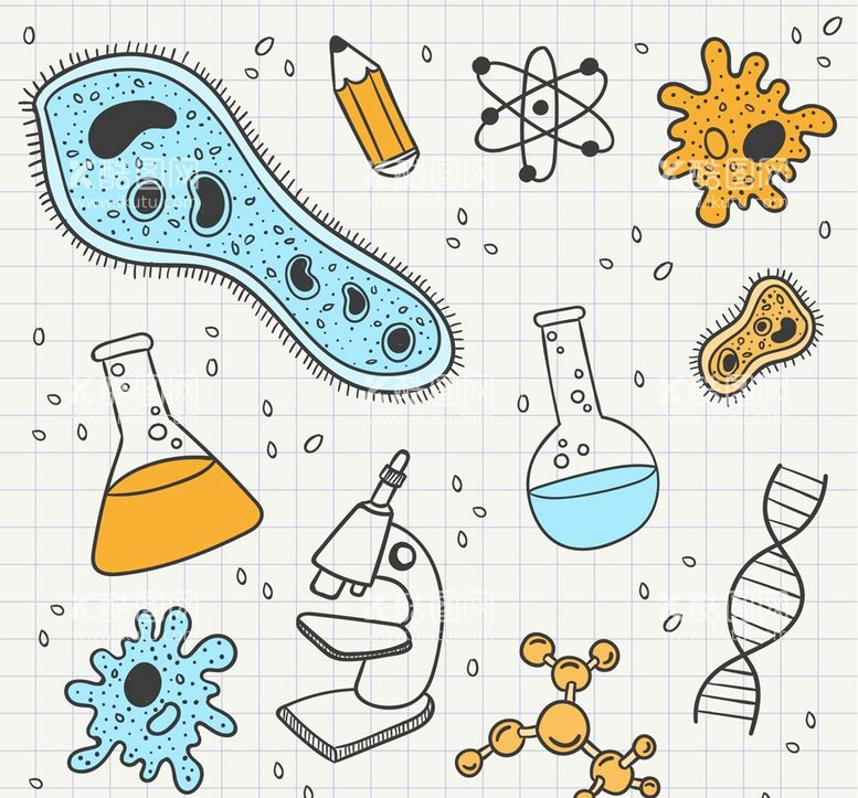 编号：21376409130624179214【酷图网】源文件下载-生物学图标