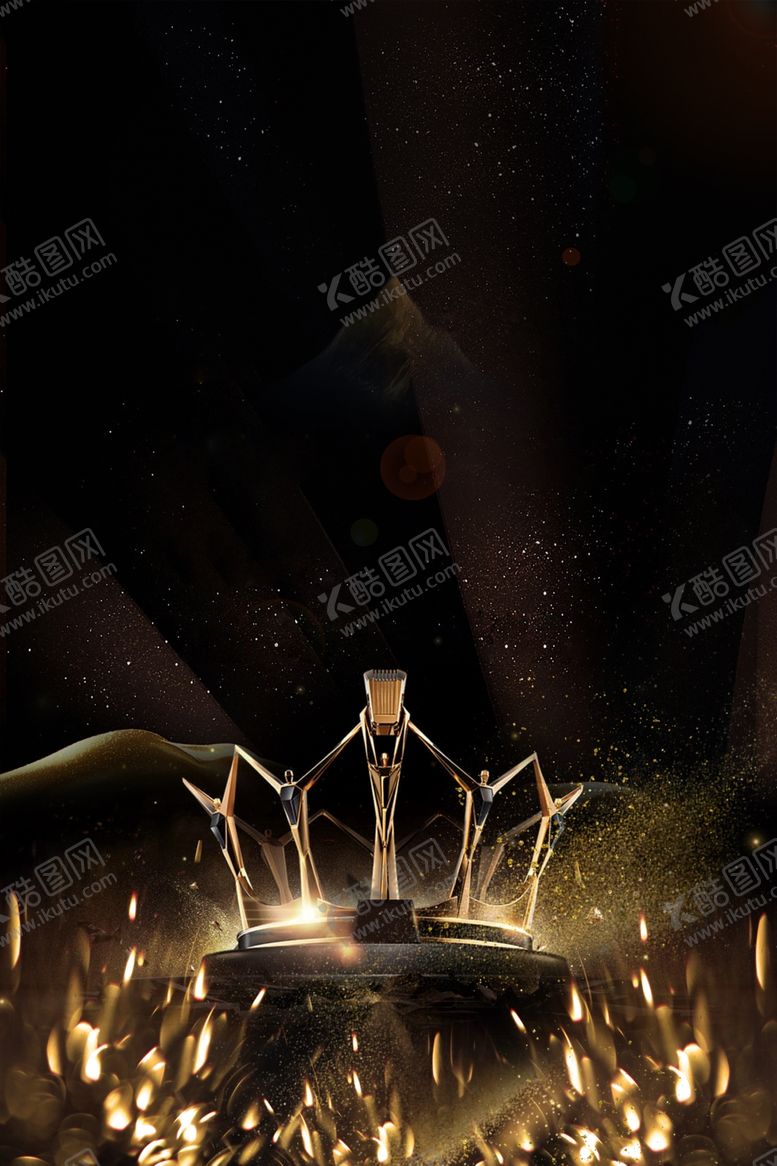 编号：40240605161729181987【酷图网】源文件下载-黑金海报背景