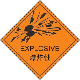 爆炸性图标