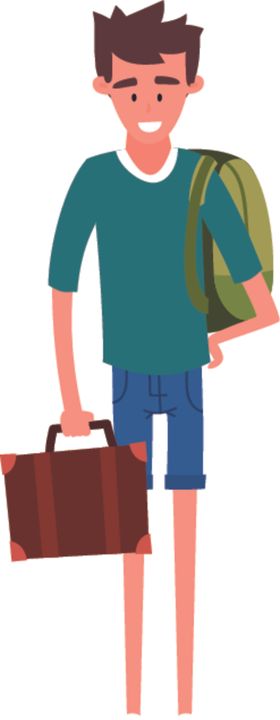 游客旅者人旅
