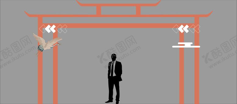 编号：18305609281903576231【酷图网】源文件下载-中式门头