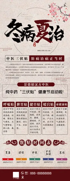 冬病夏治