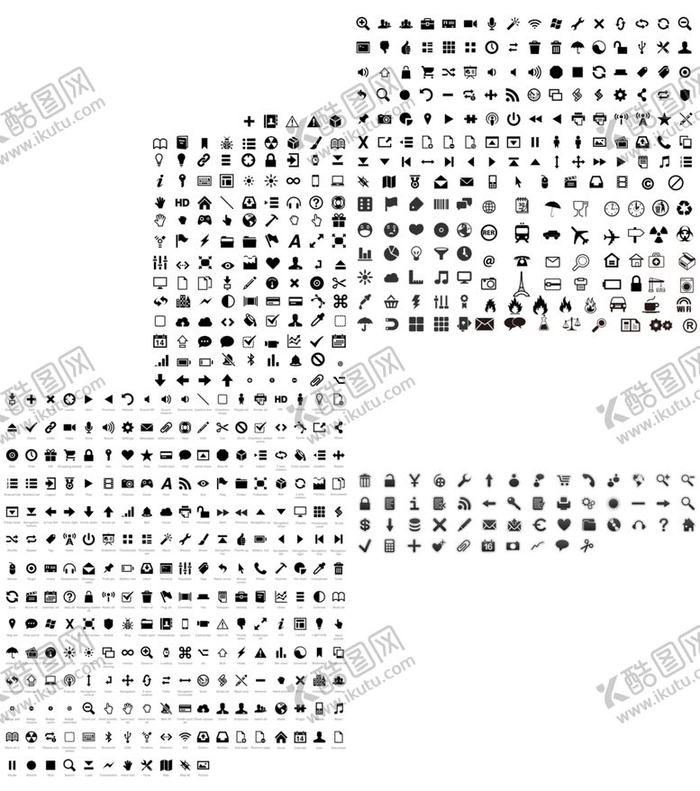 编号：54121810121557119166【酷图网】源文件下载-icon大全各行业图标图片