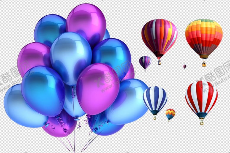 编号：15167509121002086796【酷图网】源文件下载-气球氢气球爱心气球金色