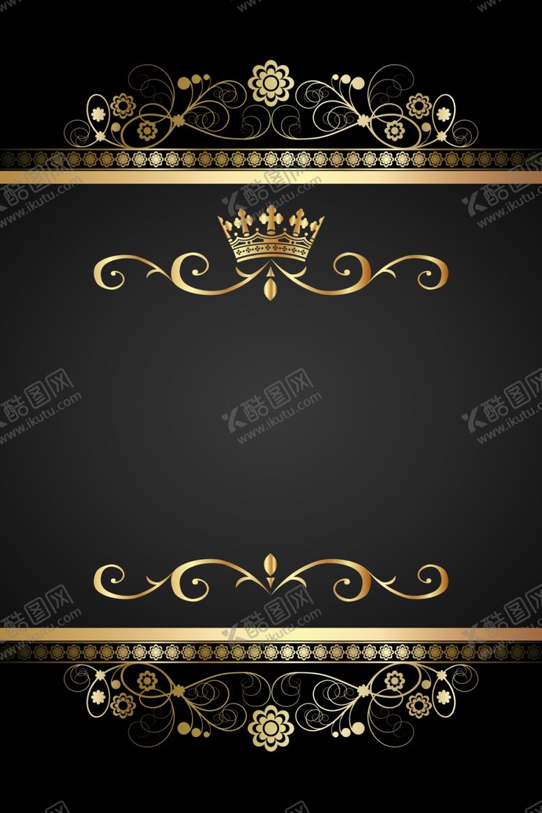 编号：89294410080215313100【酷图网】源文件下载-黑金海报背景