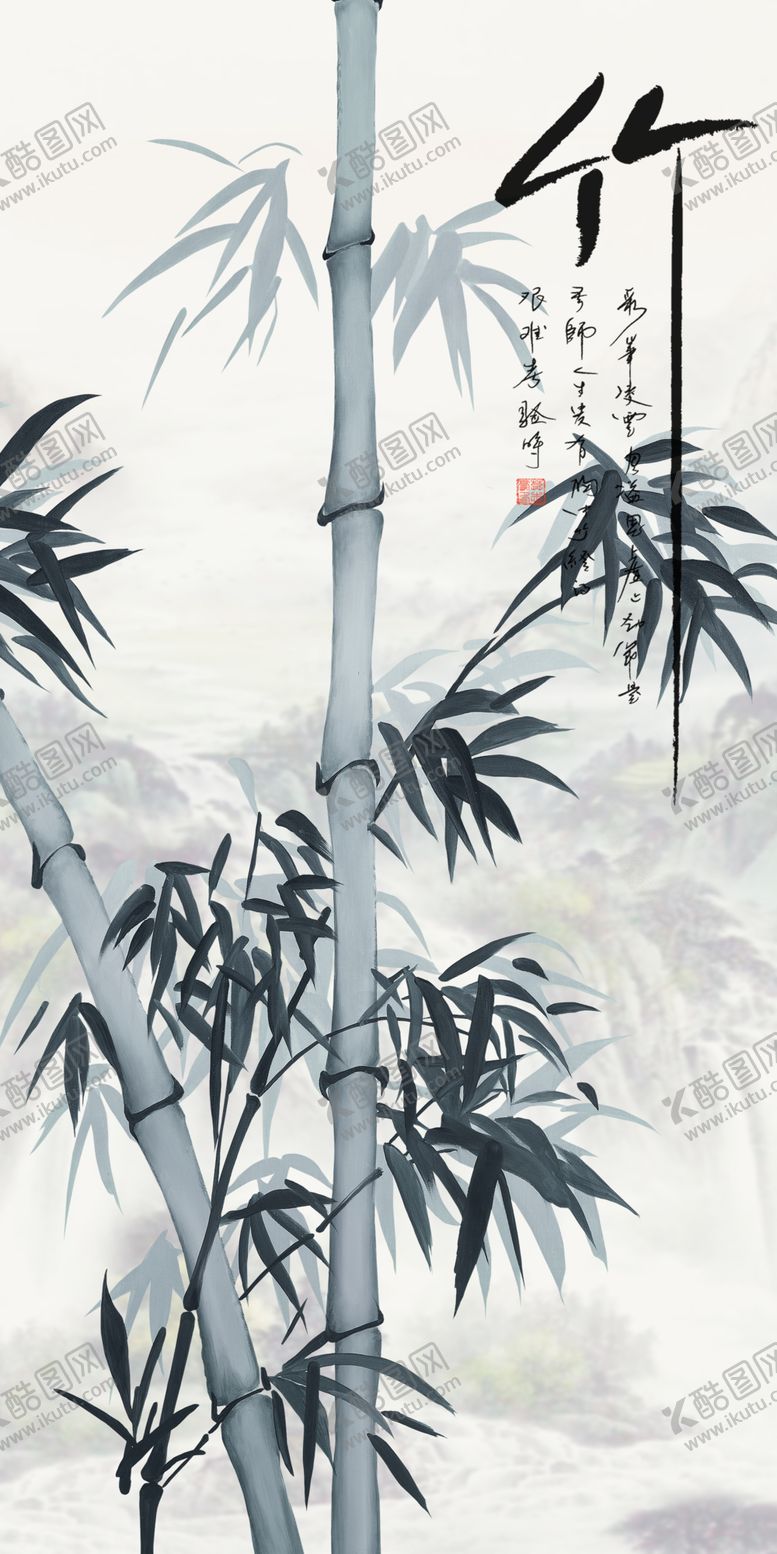编号：29611007011653306159【酷图网】源文件下载-水墨装饰画