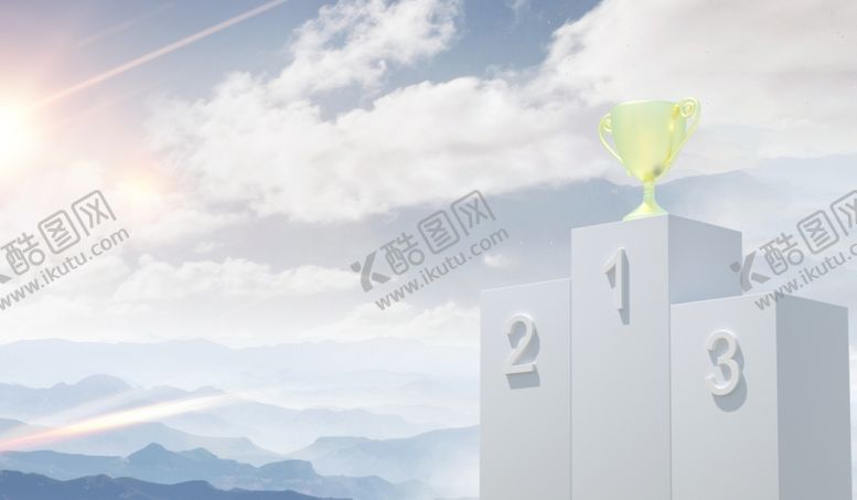 编号：85781112210108435704【酷图网】源文件下载-冠军奖杯夺冠获奖排名海报展板