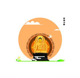 降魔浮雕