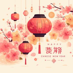 新年新春插画