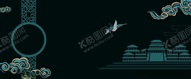 编号：89661012131619429902【酷图网】源文件下载-国风banner展板