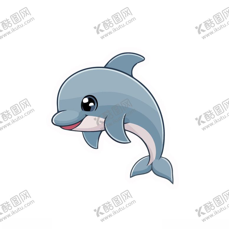 编号：78568602212217036268【酷图网】源文件下载-卡通海豚