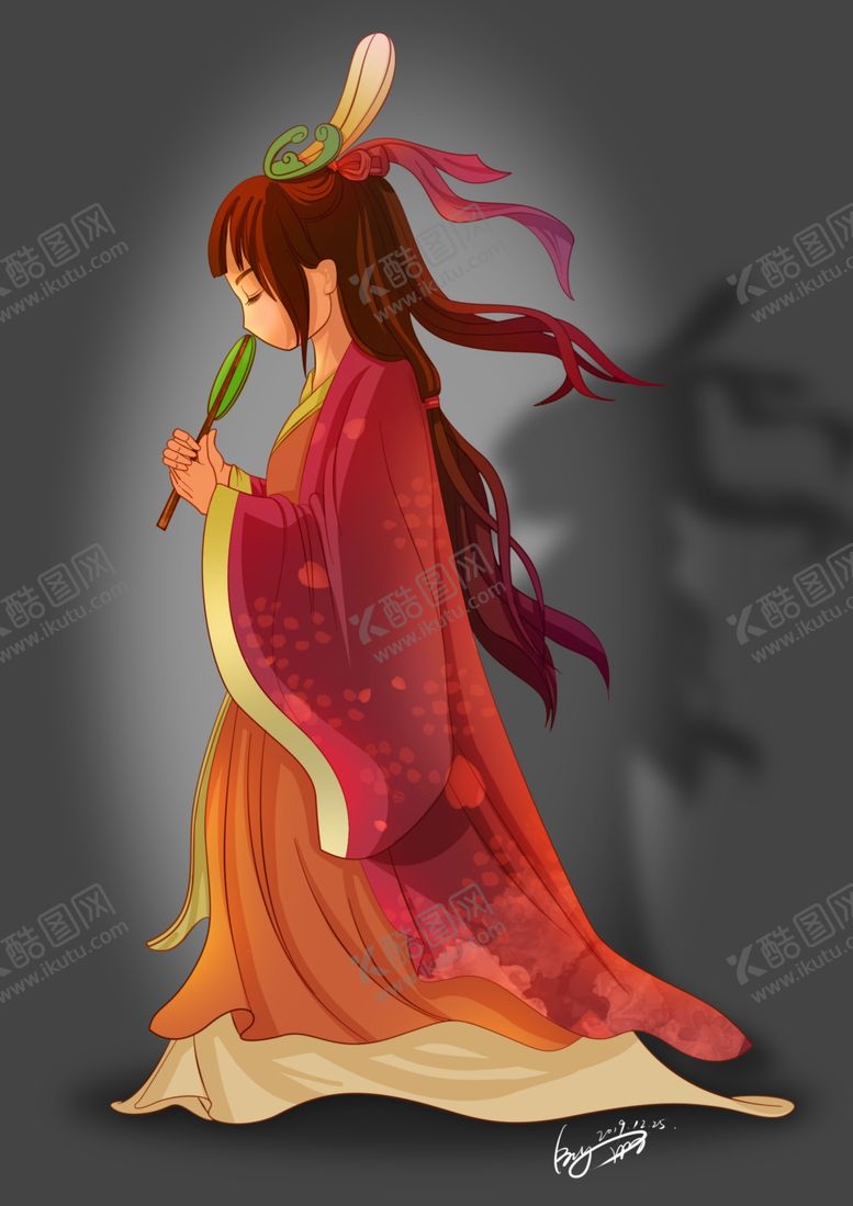 编号：89892210190517245745【酷图网】源文件下载-古风美女