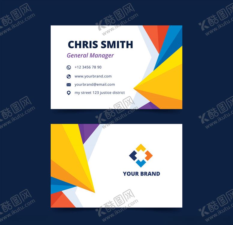 编号：62237710040002334363【酷图网】源文件下载-白色名片