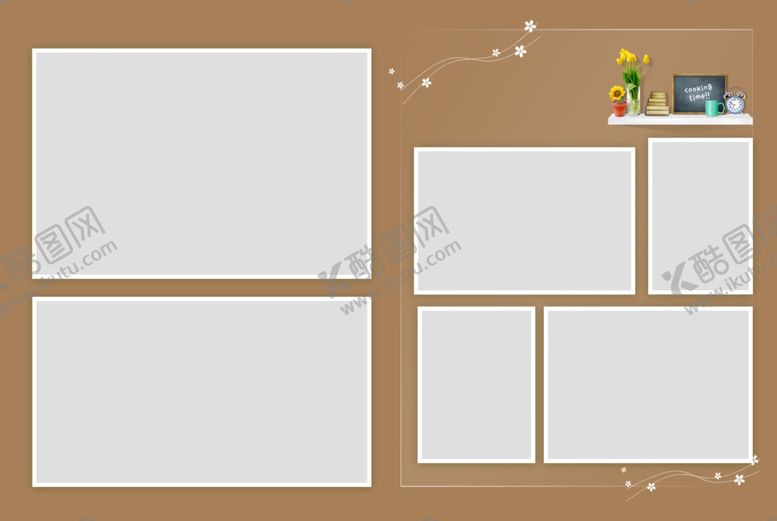 编号：90569609171554514694【酷图网】源文件下载-相册边框设计模板