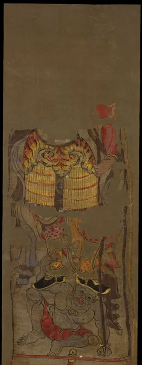敦煌壁画释迦牟尼唐朝菩提迦摩