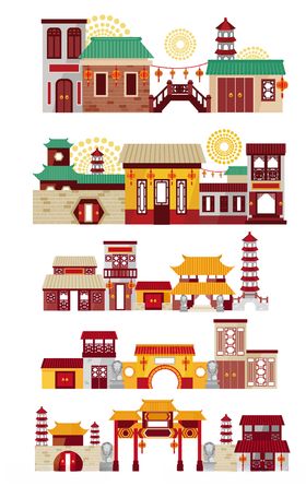 商业建筑立面户外样机