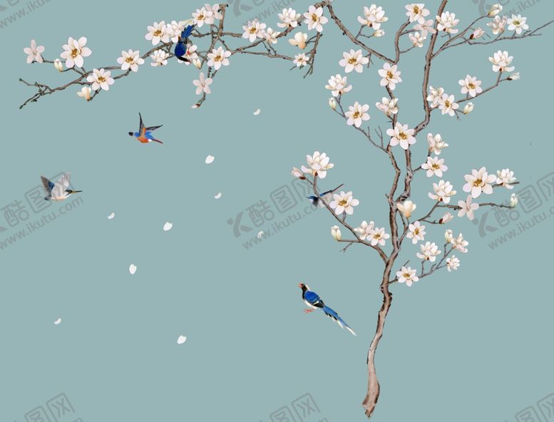 编号：65684310190305446915【酷图网】源文件下载-花鸟