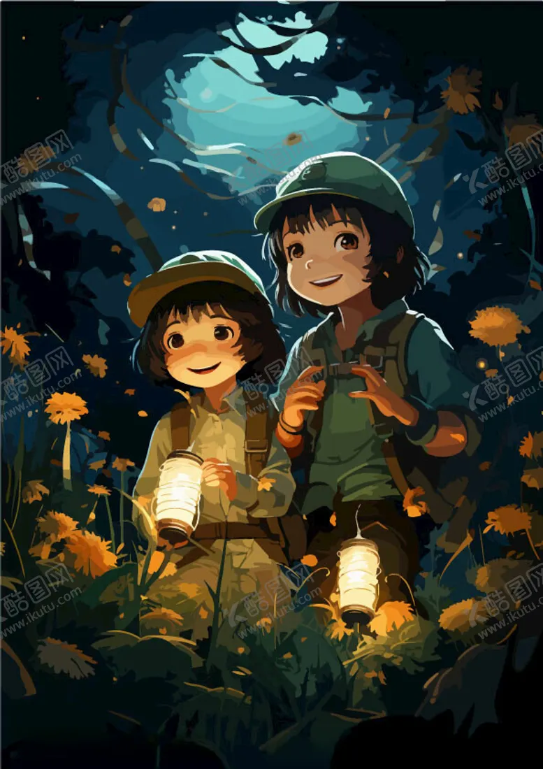 编号：75853702170856408441【酷图网】源文件下载-儿童节插画