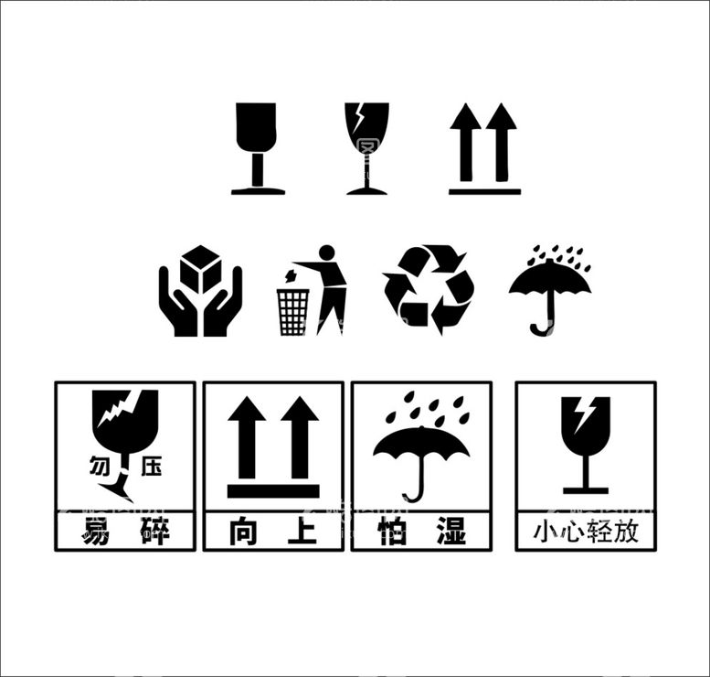 编号：79194211271938303289【酷图网】源文件下载-易碎品标识