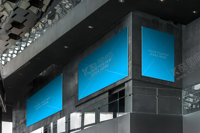 编号：83659909241347048109【酷图网】源文件下载-户外大屏广告展示样机