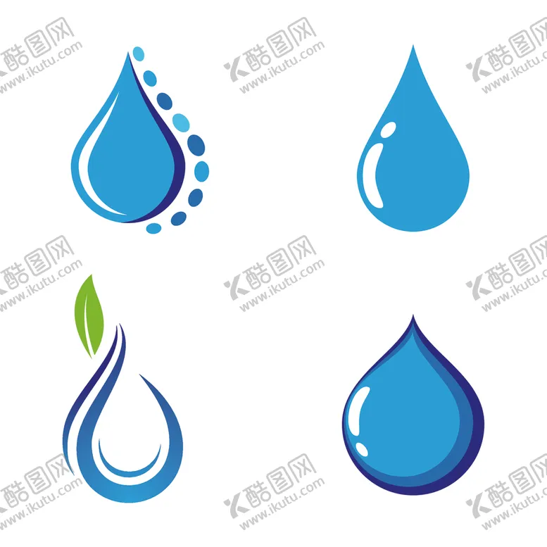 编号：57390705040614333676【酷图网】源文件下载-水滴图标