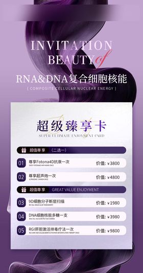 医美美业美容化妆品海报