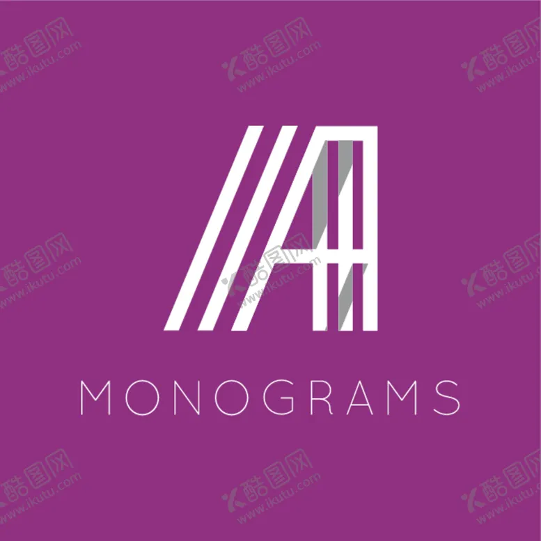 编号：21265306302205409857【酷图网】源文件下载-字母图标LOGO