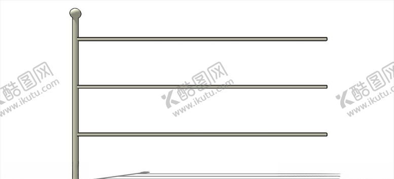 编号：54365110081008284589【酷图网】源文件下载-铁栅栏护栏围栏室外模型