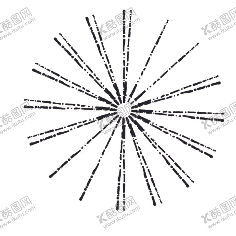 编号：63956909231317015278【酷图网】源文件下载-扩散线条简笔图案